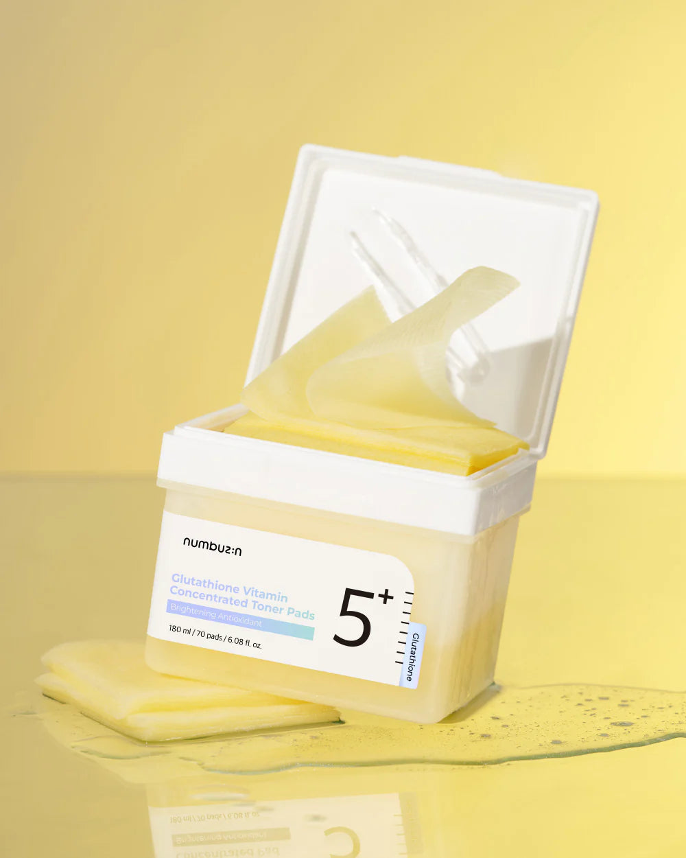 Pads concentrés en niacinamide et vitamine c numbuzin karenation