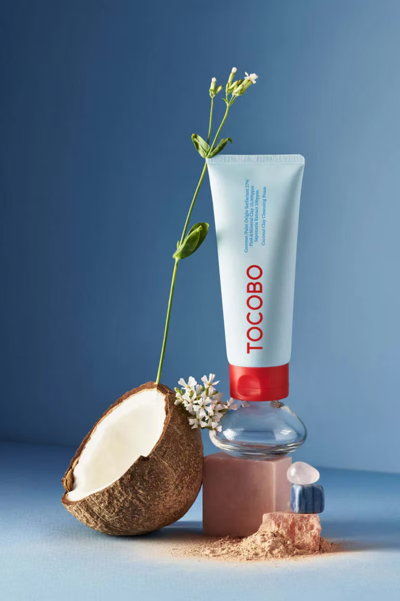 Nettoyant moussant à l'argile et au coco Tocobo Karenation