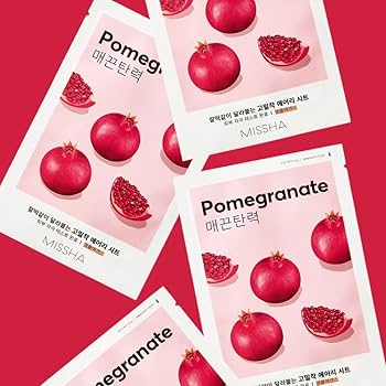 POMEGRANATE AIRY FIT SHEET MASK