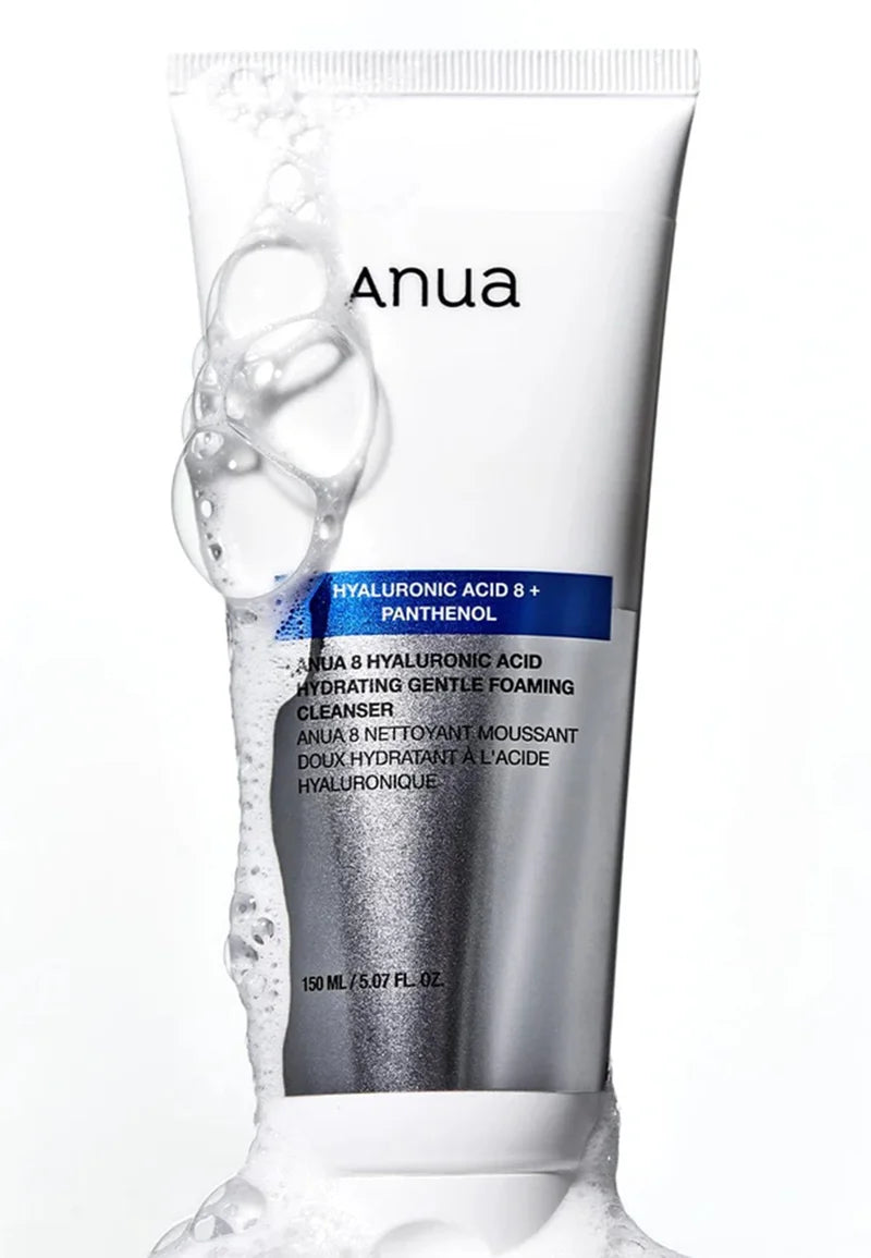 8 Hyaluronic Acid Moisturizing Gentle Foaming Cleanser – Anua