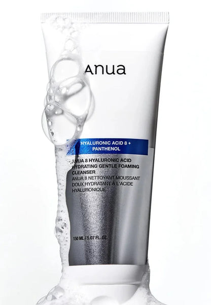 8 Hyaluronic Acid Moisturizing Gentle Foaming Cleanser – Anua