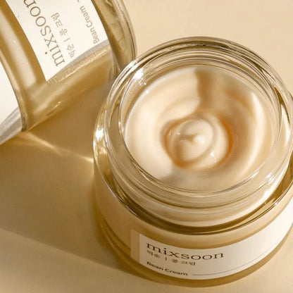 Mixsoon BEAN CREAM crème hydratante ferment- Karenation soin coréen