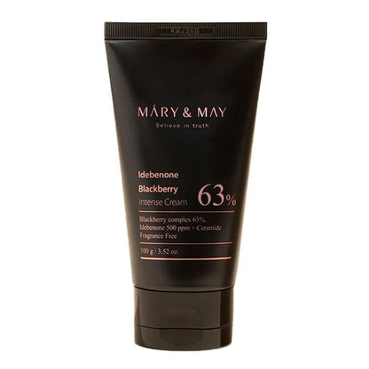 IDEBENONE BLACKBERRY INTENSE CREAM  crème hydratation intense mary & may - Karenation