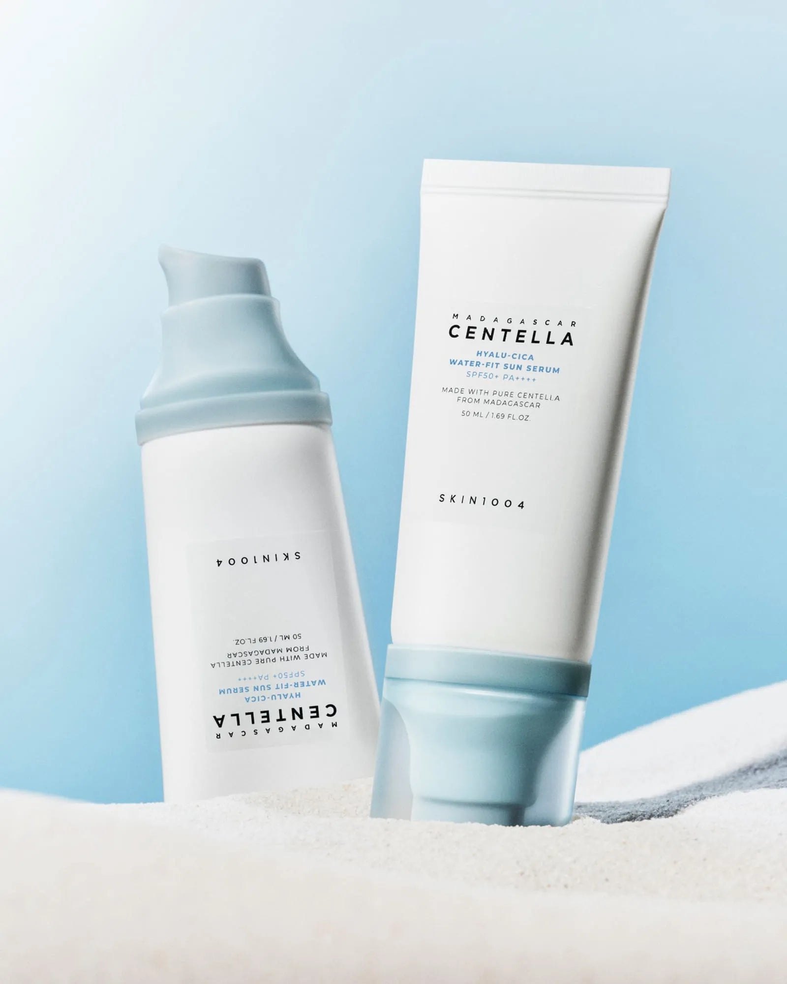 MADAGASCAR CENTELLA HYALU - CICA WATER - FIT SUN SERUM - Crème solaire sérum SKIN 1004 Karenation