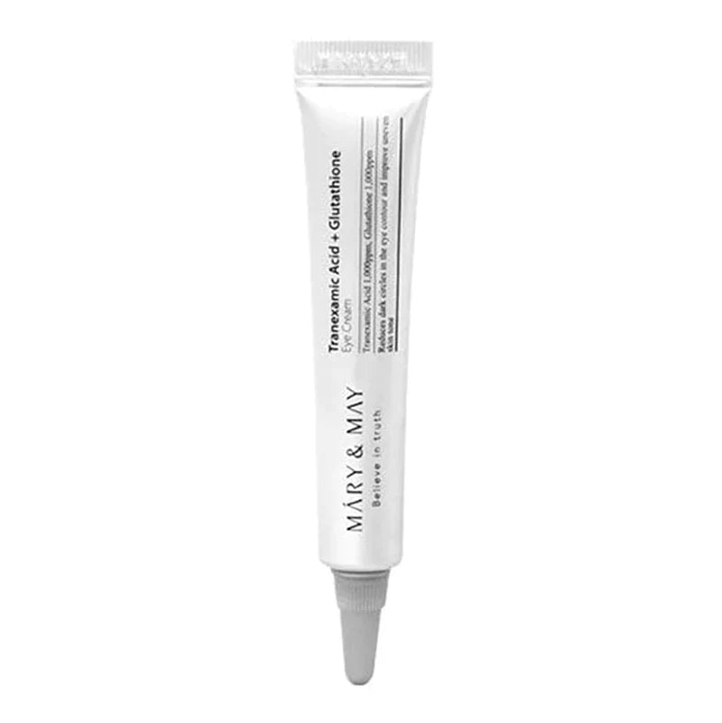 TRANEXAMIC ACID+ GLUTATHIONE EYE CREAM - Soin contour des yeux illuminateurs Karenation Mary & May