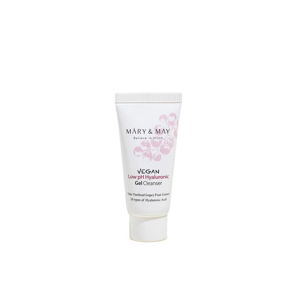 VEGAN LOW PH HYALURONIC GEL TO FOAM CLEANSER MARY & MAY - Karenation nettoyant doux à l'acide hyaluronique